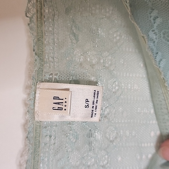 GAP Mint Green‎ Lace Cami size S - Picture 3 of 4